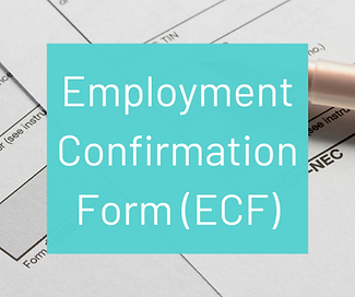 employment confirmation form (ECF)