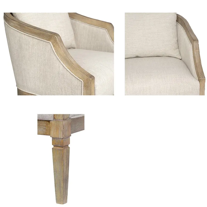 Thumbnail: Accent Chair Leg and Arm