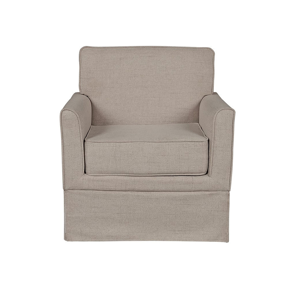 Thumbnail: Slipcover Sofa Chair Front View