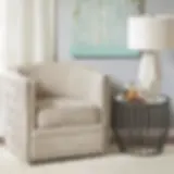 Swivel Accent Chair Sample View