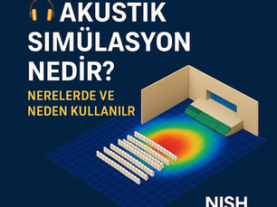 Akustik Simülasyon Nedir? Nerelerde ve Neden Kullanılır?