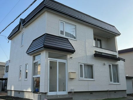 【外壁リフォーム施工実績のご紹介です。札幌市手稲区 K様邸】