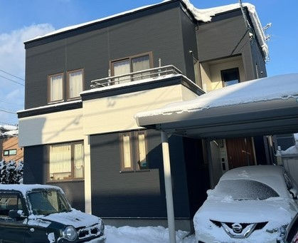 【外壁リフォーム施工実績のご紹介です。札幌市厚別区 Y様邸】