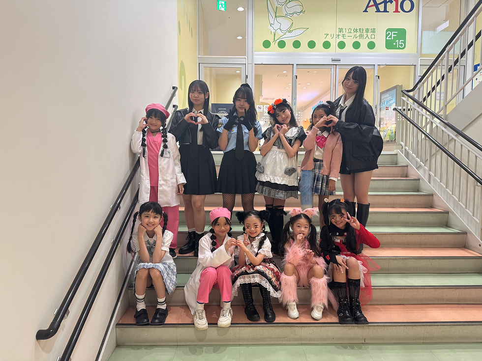 2025年10月25日、アリオ札幌にて、ハロウィンパフォーマンス!