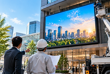 札幌 LEDビジョン