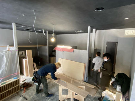 内装も大詰め！！