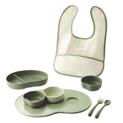 逸品社の抗菌素材のSUCSUC(スクスク)子供用食器 ギフトセット