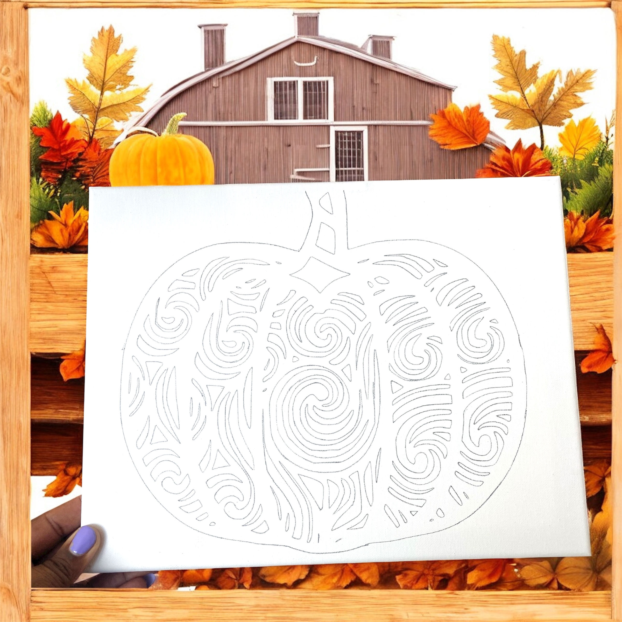 Pumpkin Swirl