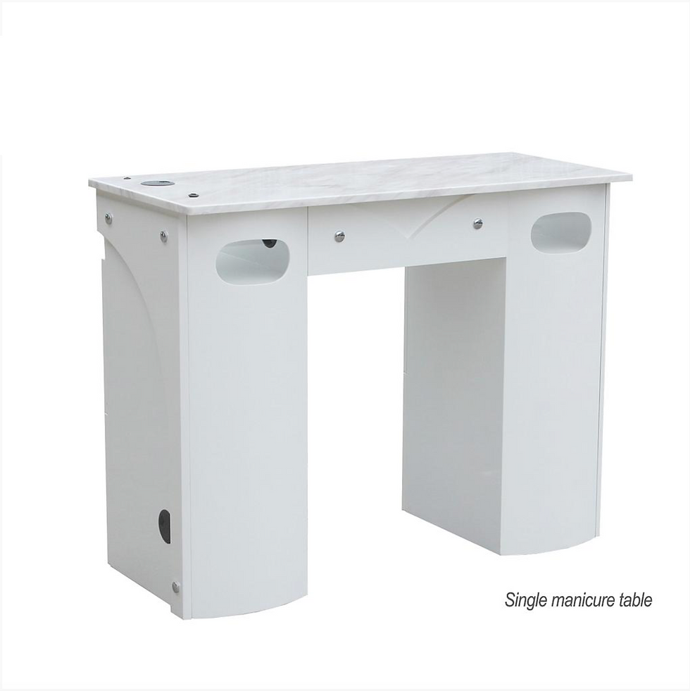Thumbnail: Single Manicure Table Marble Top