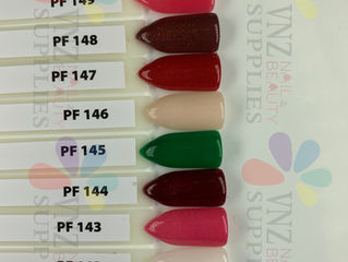 SNS Perfect Flo Colors Chart