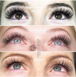 different-lash-extension-styles