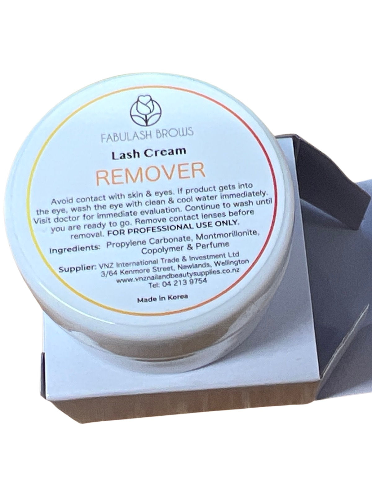 Eyelash Removal Cream