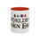 Thumbnail: Fantasy-Themed Accent Coffee Mug - "Worlds of Hidden Earth" - 11oz & 15oz