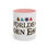 Thumbnail: Fantasy-Themed Accent Coffee Mug - "Worlds of Hidden Earth" - 11oz & 15oz