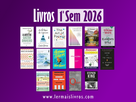 TOP 5 livros 1° semestre 2026