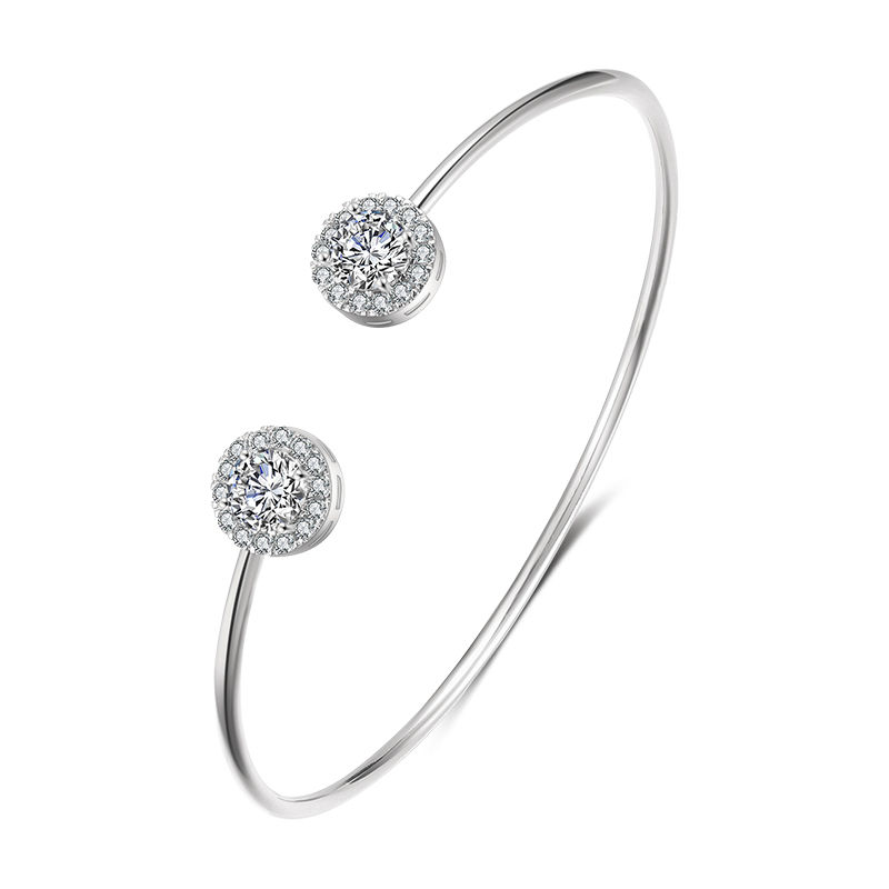 Thumbnail: The Chelsea Dual-Cut Open Bangle