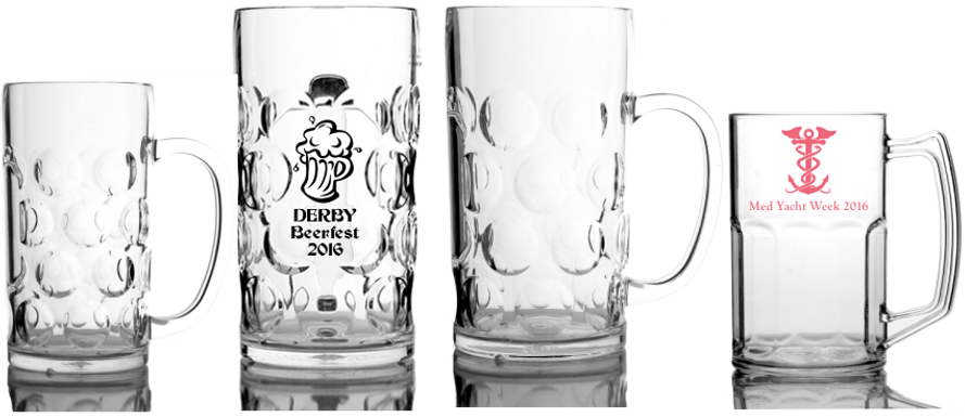 plastic beer steins custom plasticr steins printed plastic mugs