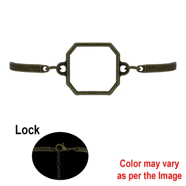Thumbnail: 1pc Bracelet Bezels - Salsabila Artsea