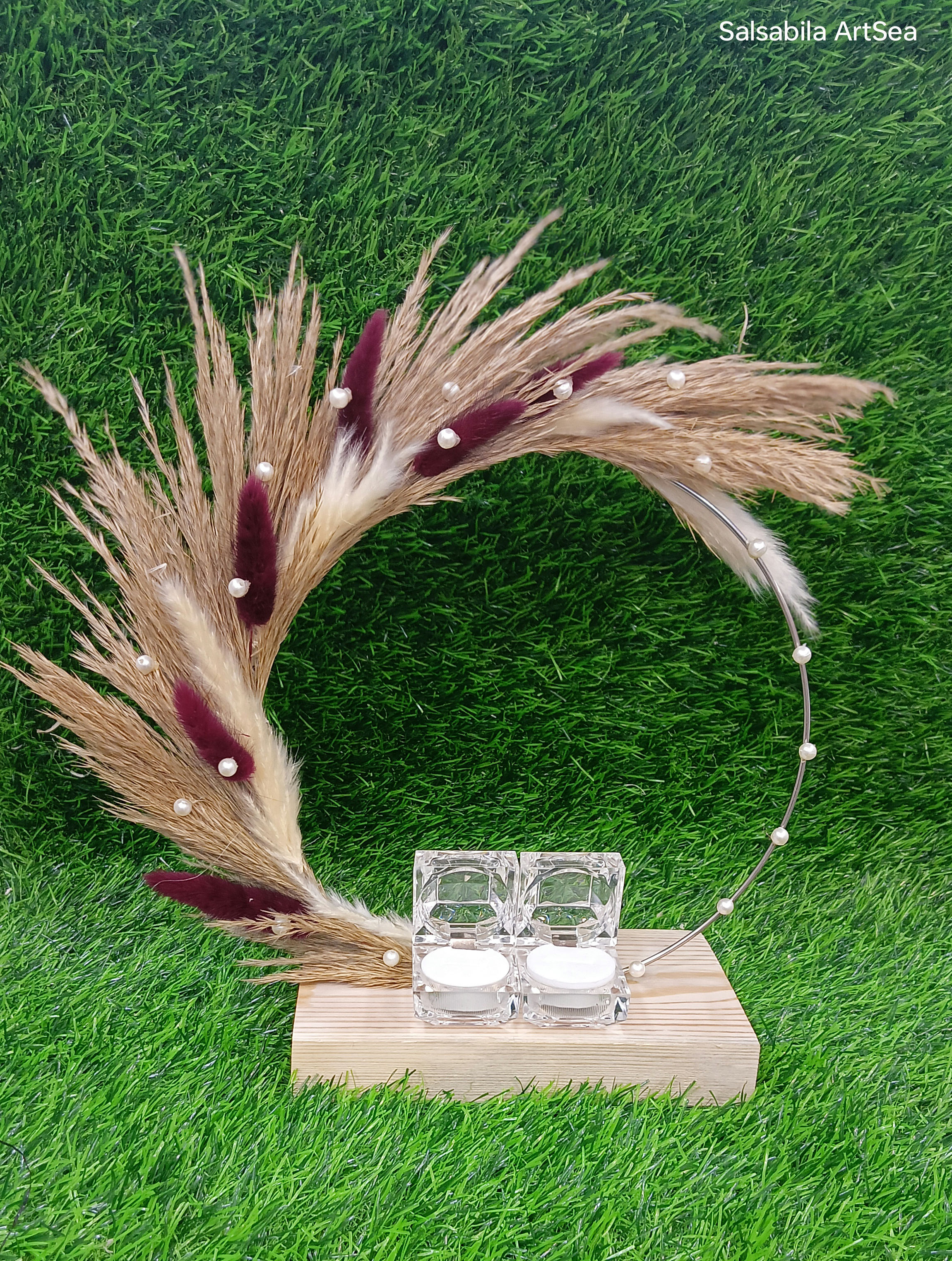 Wooden base Ring plater