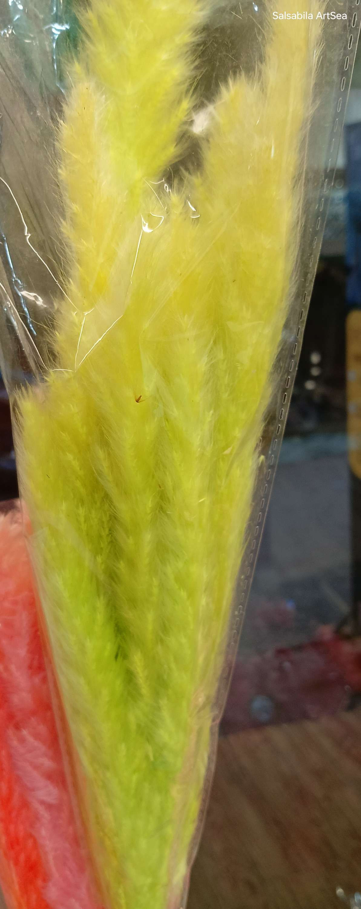 Artificial pampass Grass decor