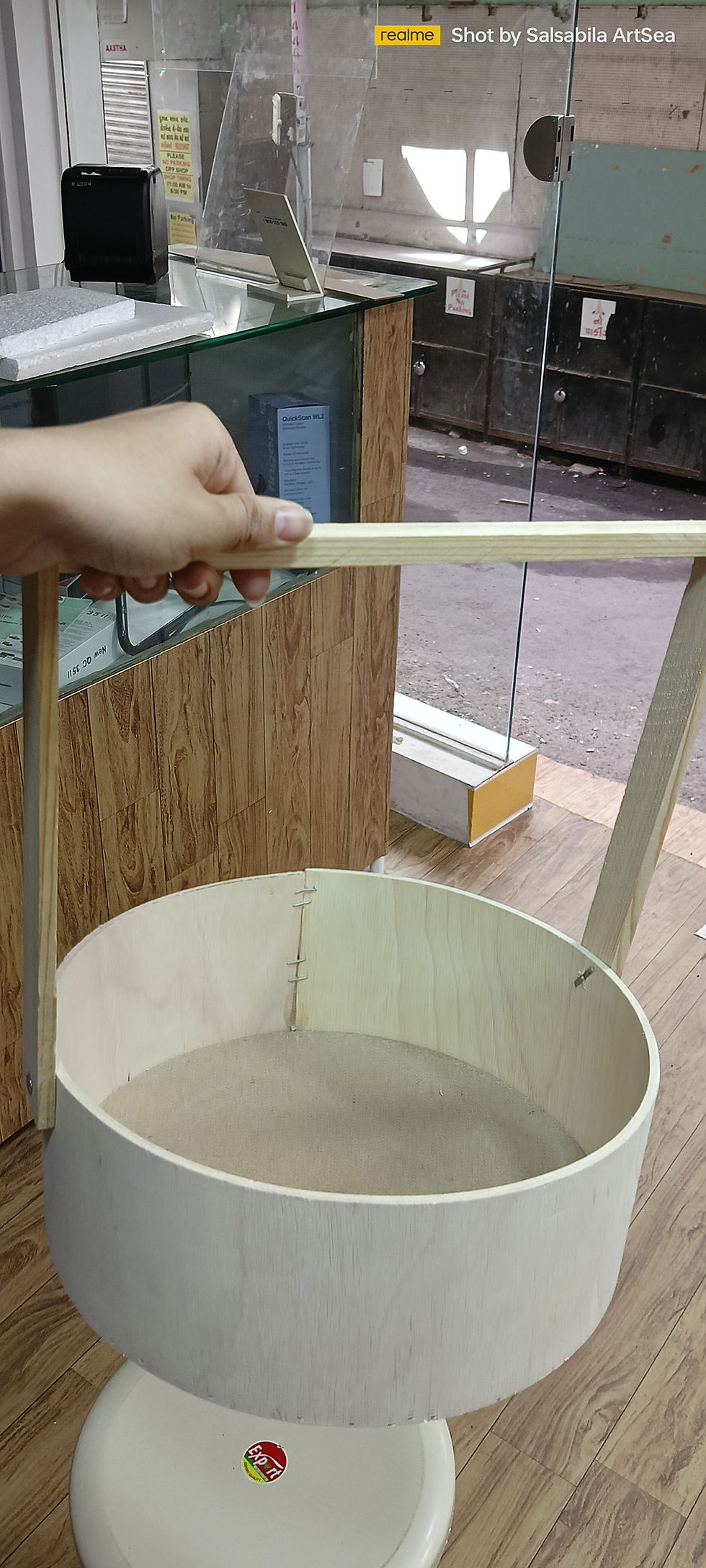 Thumbnail: Circular(Round) Pine Basket