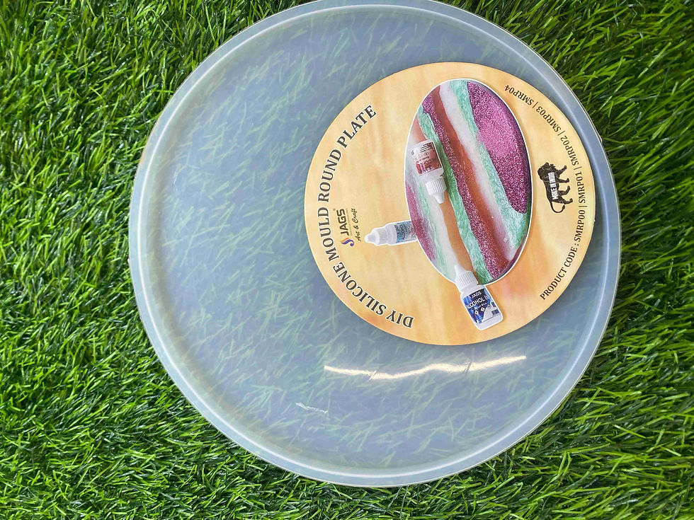 Thumbnail: DIY SILLICONE MOULD ROUND PLATE
