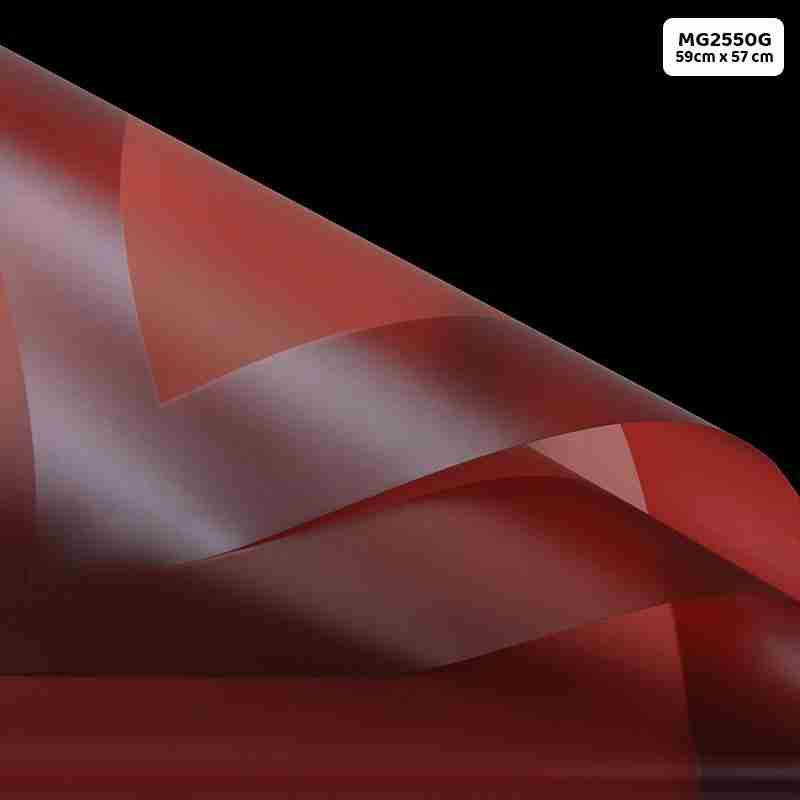 Thumbnail: Red White Colour View Bouquet Wrapping Paper Sheets