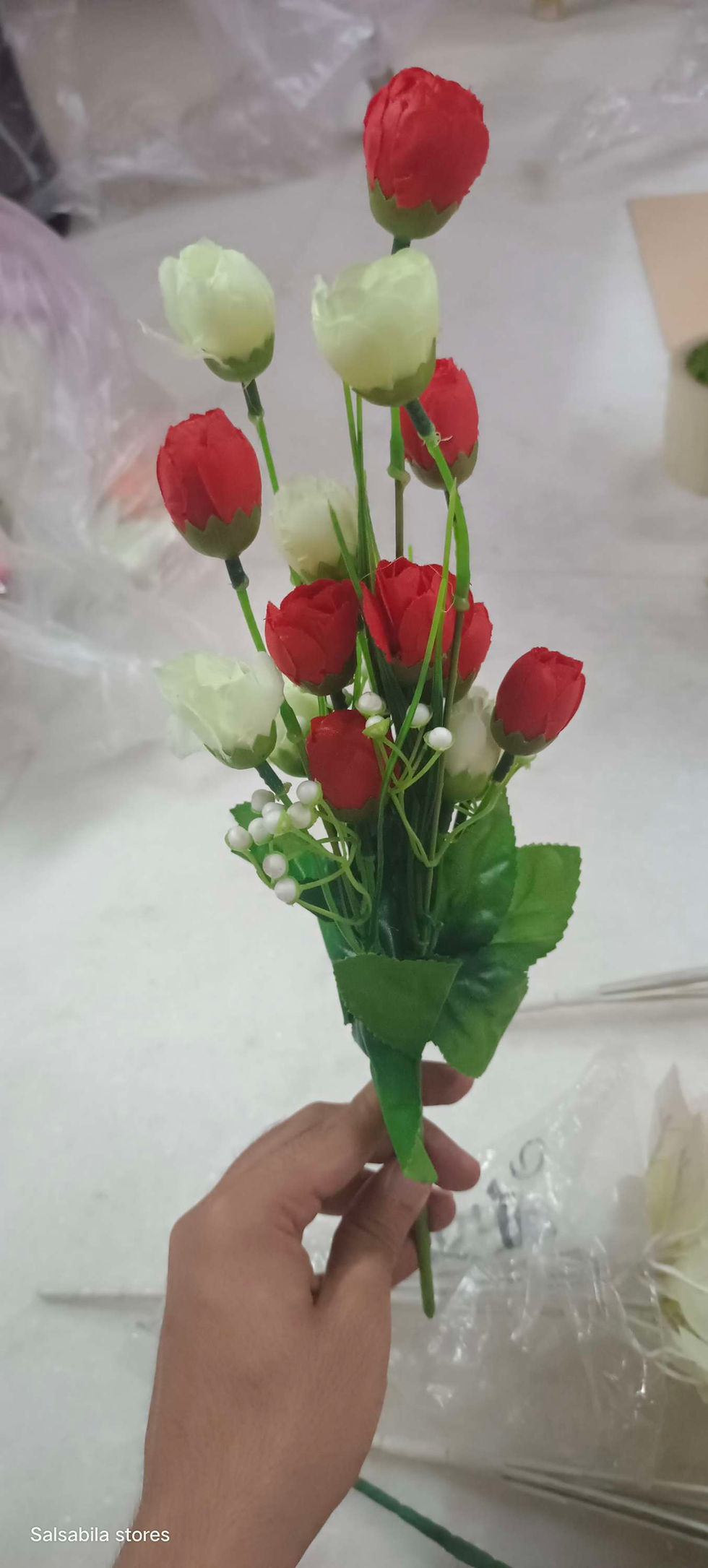 Thumbnail: Small roses Lilly bunch