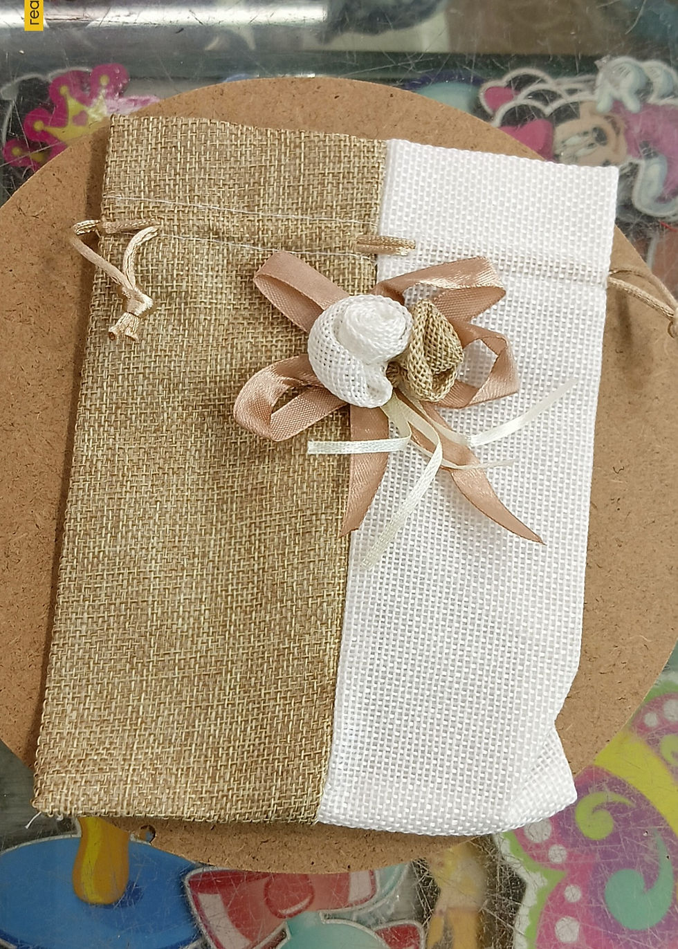 Thumbnail: Jute Dual Color Potli