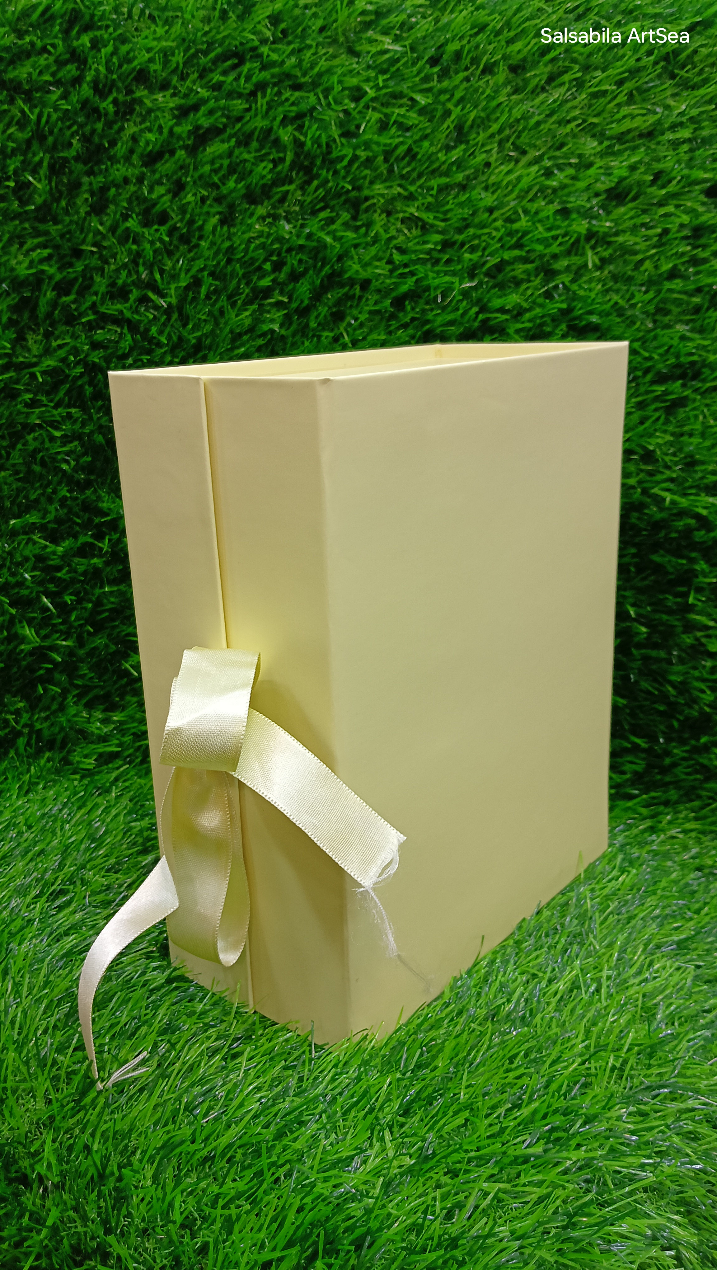 Plain Ribbon Trunk Box collapsing