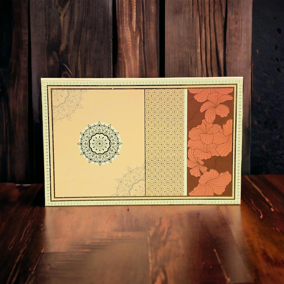 Thumbnail: Festive chocolate/dry fruit book