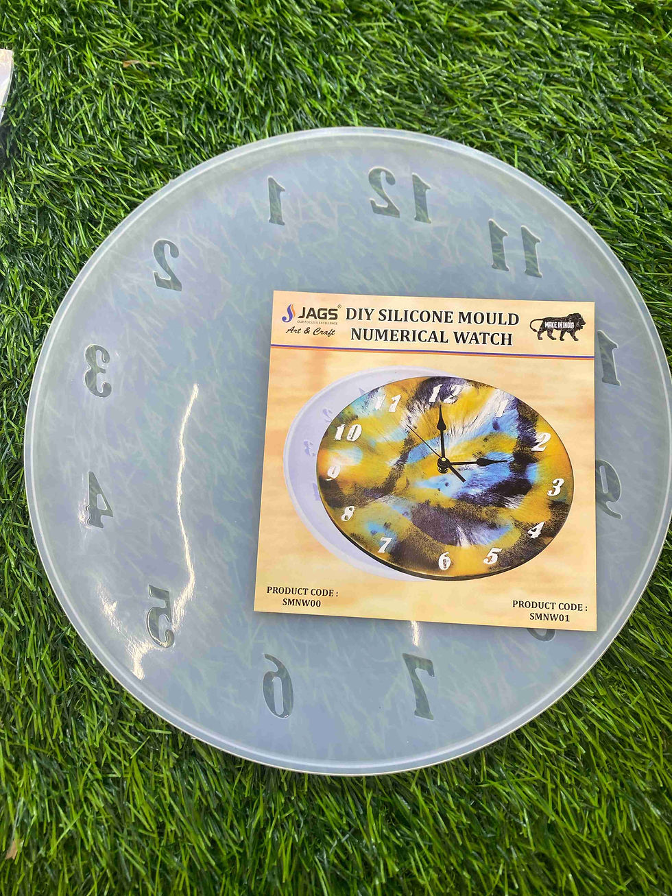 Thumbnail: SILLICONE MOULD NUMERICAL WATCH