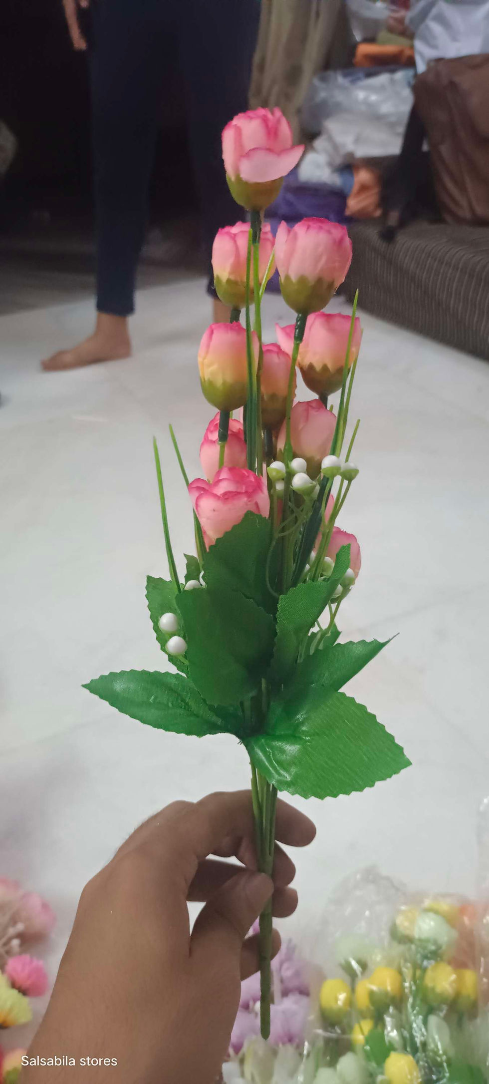 Thumbnail: Small roses Lilly bunch