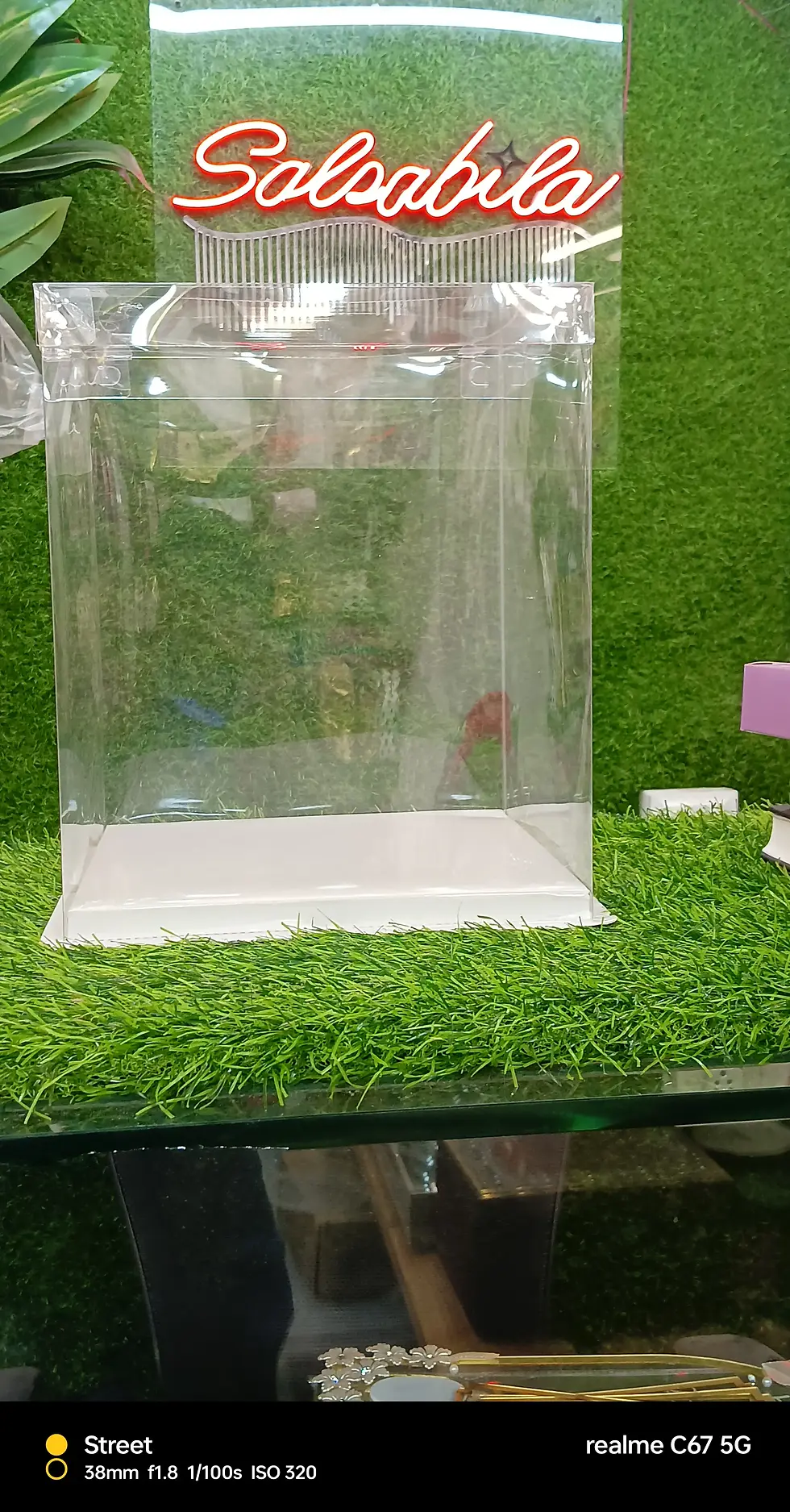 Thumbnail: Full Transperent PVC Box | Cake Tall box | Hamper Box