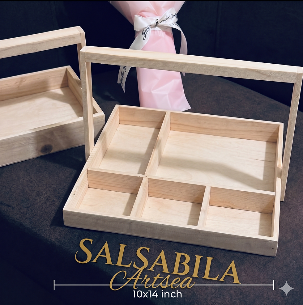 Thumbnail: Dry Fruits Section wooden basket