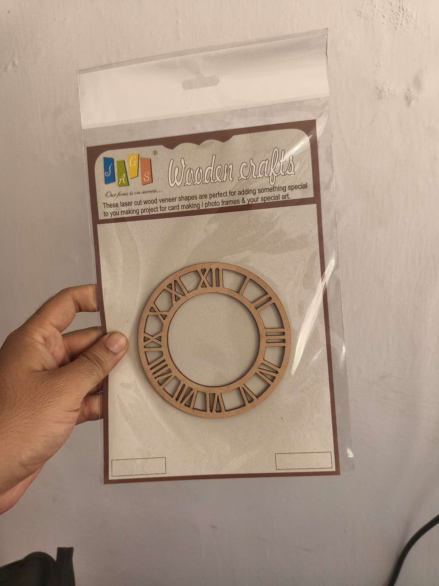 MDF clock roman 4 inch