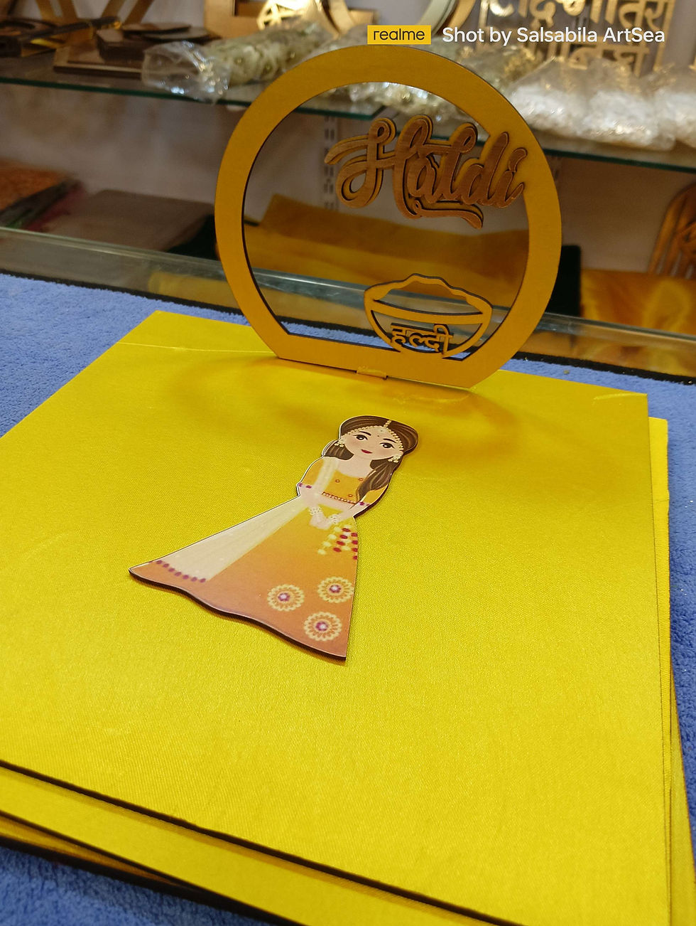 Thumbnail: Haldi platter With Sticker