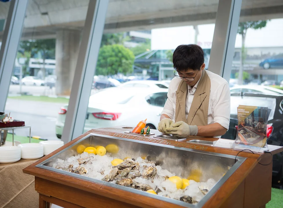 Bespoke Mobile Service The Oyster Cart Online Oyster Bar Singapore