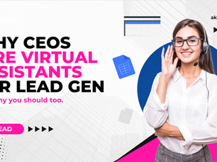 Why CEOs Hire VAs to Outsource Their Lead Generation