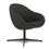 Miniaturbild: Sessel Varier Kokon club mit schwarzem Wollstoff von Kvadrat