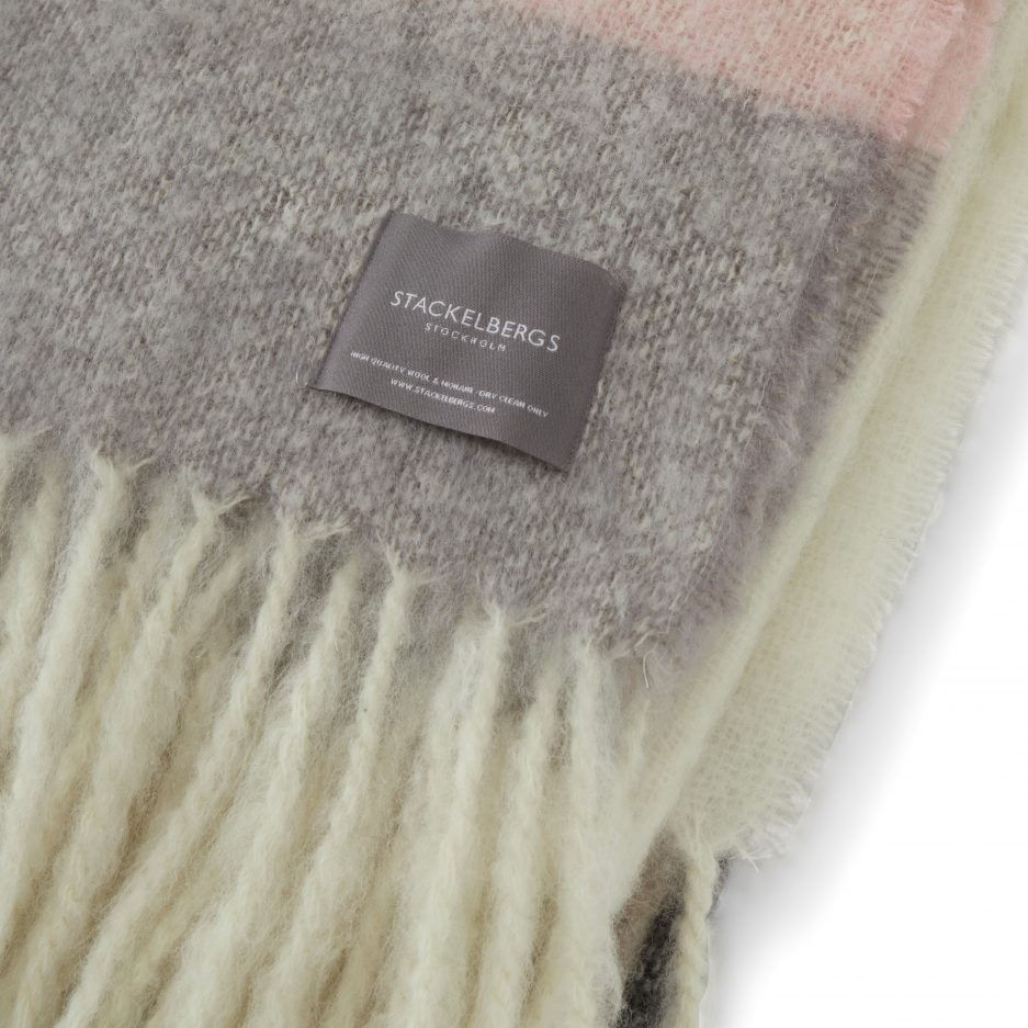 Miniaturbild: Mohairdecke Stackelbergs gestreift