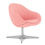 Miniaturbild: Sessel Kokon club von Varier rosa Stoff von Kvadrat
