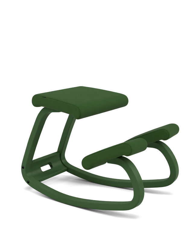Miniaturbild: Variable™ Monochrome in Forest Green, nachhaltiger Kniestuhl für modernes Büro