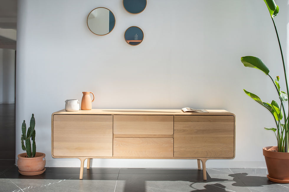 Miniaturbild: awn Sideboard von Gazzda – elegantes Massivholzmöbel aus Eiche