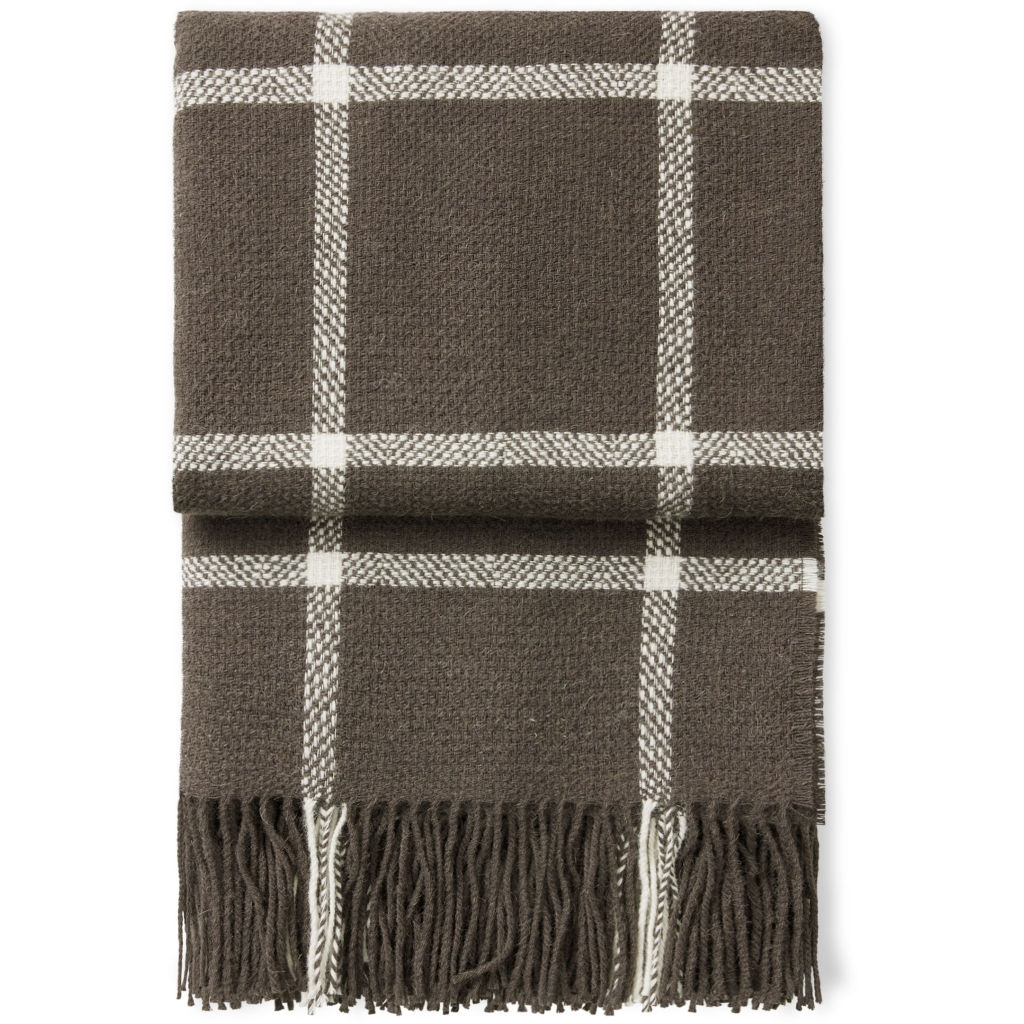 Woll-Decke | Tartan von Elvang Denmark
