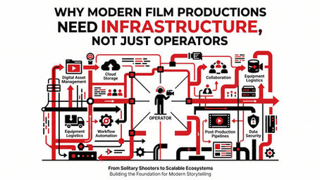 Why Modern Film Productions Need Infrastructure, Not Just Operators