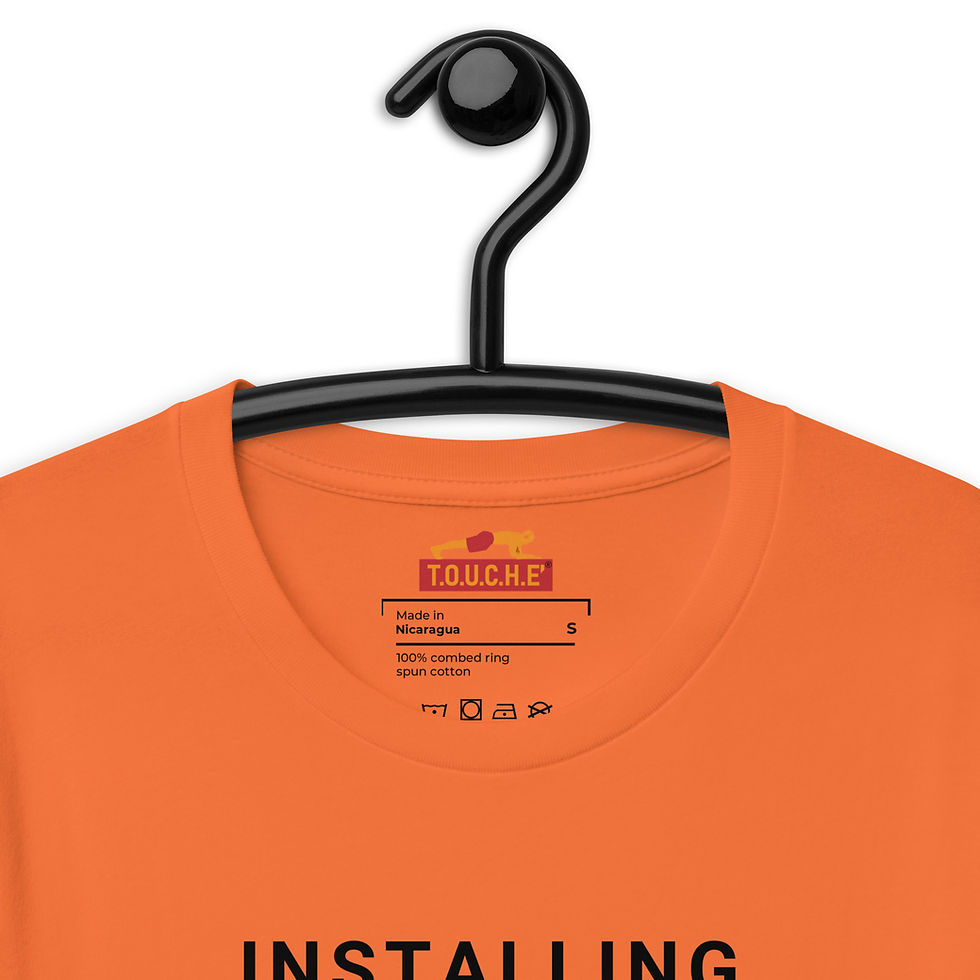 Küçük resim: Installing Muscle t-shirt