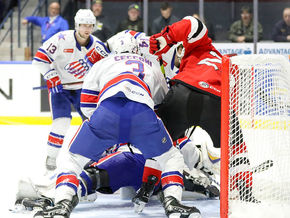 Amerks Continue Win Streak in OT Against Comets
