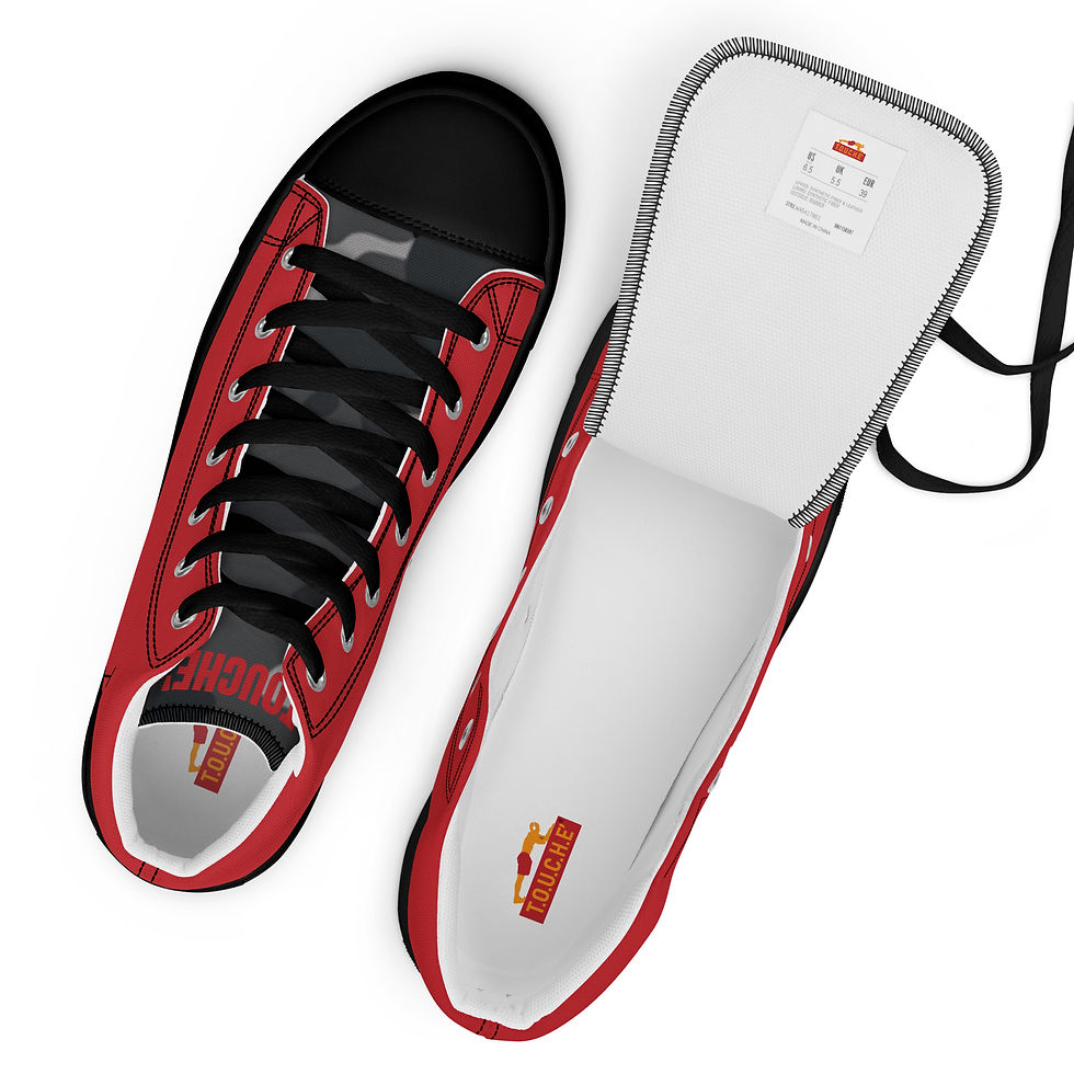 Thumbnail: Men’s high top canvas shoes