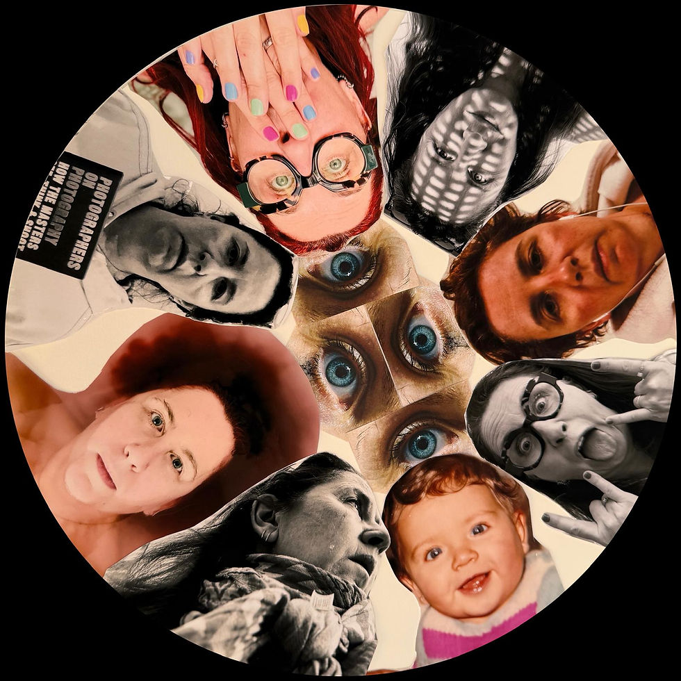 Elodie's collage from the workshop